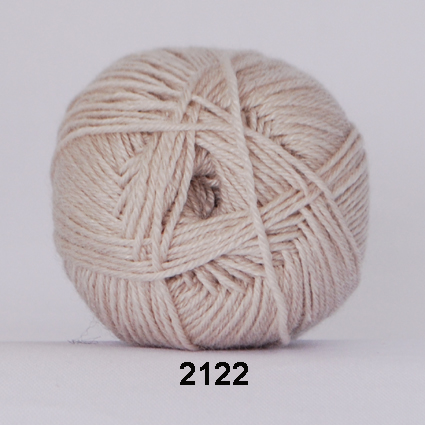 Hjertegarn Bamboo Wool - Ullgarn med bambu garn - Fv 2122 Beige