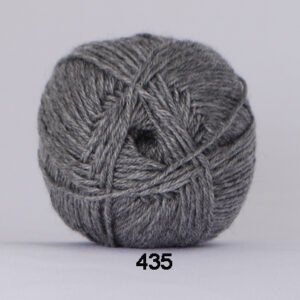 Hjertegarn Bamboo Wool - Ullgarn med bambu garn - Fv 435 Grå