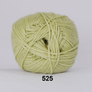 Hjertegarn Bamboo Wool - Ullgarn med bambu garn - Fv 525 Ljus Lime