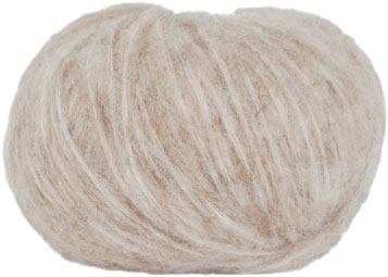 Hjertegarn Borstad ull - Alpaca ull Garn - fv 282 Beige