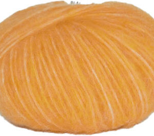 Hjertegarn Borstad ull - Alpaca ull Garn - fv 3810 curry Gul