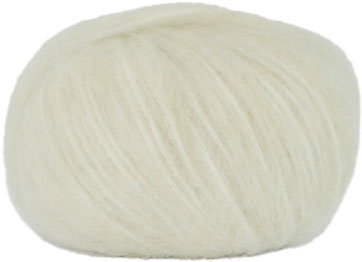 Hjertegarn Borstad ull - Alpaca ull Garn - fv 6410 Pastell grön