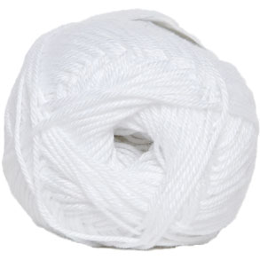 Hjertegarn Diamond Cotton - merceriserad bomull - fv 100 Vit