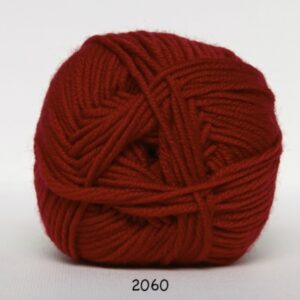 Hjertegarn Extrafine Merino 90 Garn - 2060 Röd
