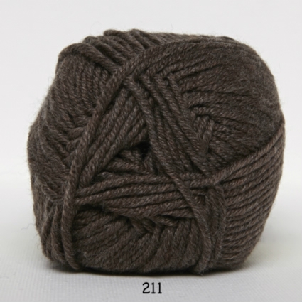 Hjertegarn Extrafine Merino 90 Garn - 211 Mellanbrun