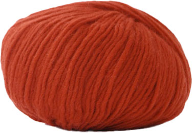 Hjertegarn Incawool - ullgarn - fv 1536 Rust röd
