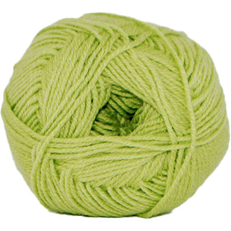 Hjertegarn Lana Cotton 212 - Bomullsgarn - Merino Garn - 1435 Lime Grön