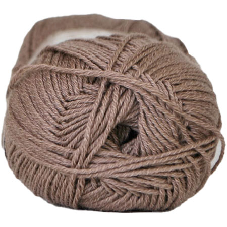 Hjertegarn Lana Cotton 212 - Bomullsgarn - Merino Garn - 2133 Brun