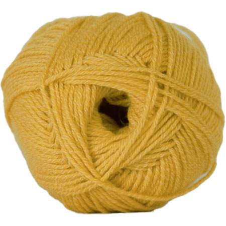 Hjertegarn Lana Cotton 212 - Bomullsgarn - Merino Garn - 2676 Gul