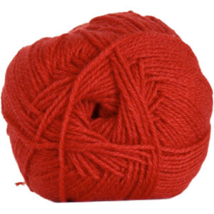 Hjertegarn Lana Cotton 212 - Bomullsgarn - Merino Garn - fv 2060 Röd