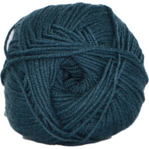 Hjertegarn Lana Cotton 212 - Bomullsgarn - Merino Garn - fv 4220 Mörk Petrol