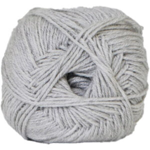 Hjertegarn Lana Cotton 212 - Bomullsgarn - Merino Garn - fv 434 Ljus Grå