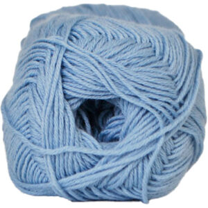 Hjertegarn Lana Cotton 212 - Bomullsgarn - Merino Garn - fv 6007 Ljus Blå