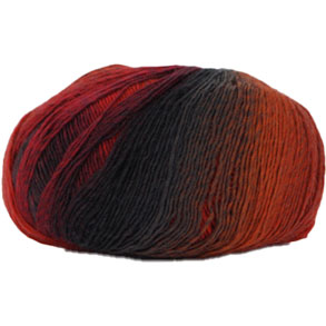 Hjertegarn Long Colors - Mjukt ullgarn - Fv 17 Mangfärgad