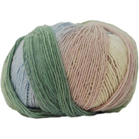 Hjertegarn Long Colors - Mjukt ullgarn - Fv 607 Mangfärgad