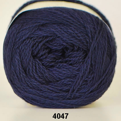 Hjertegarn Organic 350 - fv 4047 Marine blå