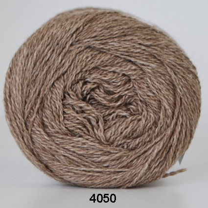 Hjertegarn Organic 350 - fv 4050 Mörk beige