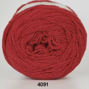 Hjertegarn Organic 350 - fv 4091 Röd
