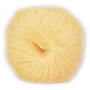 Hjertegarn Silk Kid Mohair Garn - fv 1022 Gul
