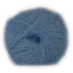 Hjertegarn Silk Kid Mohair Garn - fv 1071 Duva Blå