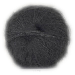 Hjertegarn Silk Kid Mohair Garn - fv 1175 Grå