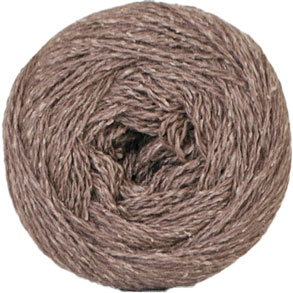 Hjertegarn Wool silk garn - fv 3009 Mellan Brun