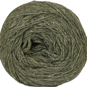 Hjertegarn Wool silk garn - fv 3027 Jagt Grön