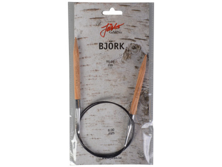 Järbo Björk Rundstickor Björk 80cm 8,00mm / 31.5in US11