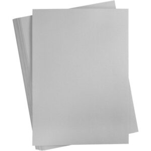 Kartongpapper, A2, ark 420x594 mm, 180 g, grå, 100 ark/ 1 förp.