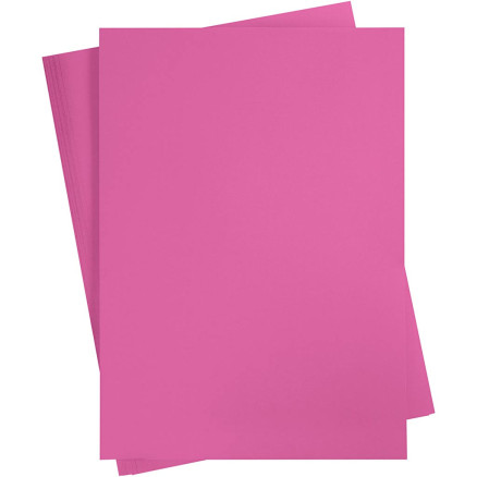 Kartongpapper, A2, ark 420x594 mm, 180 g, rosa, 100 ark/ 1 förp.