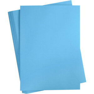 Kartongpapper, A2, ark 420x594 mm, 180 g, turkos, 100 ark/ 1 förp.
