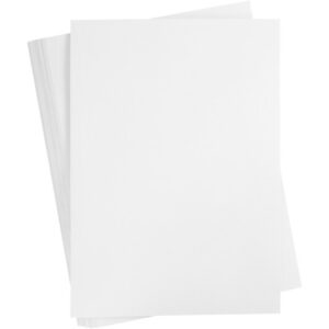 Kartongpapper, A2, ark 420x594 mm, 180 g, vit, 100 ark/ 1 förp.