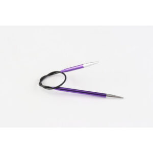 KnitPro Zing Asymmestriska Rundstickor 25 cm 3,75mm