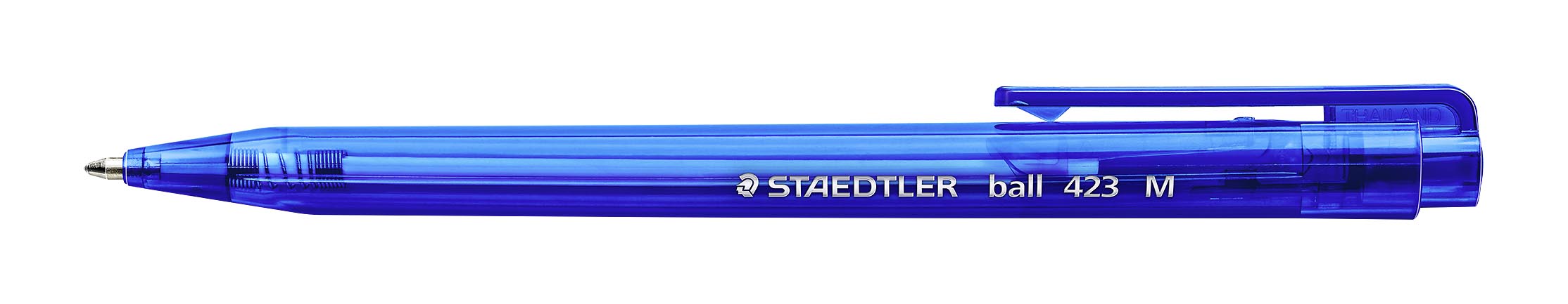 Kulspetspenna - Staedtler kulspetspenna med klick, blå