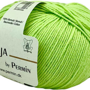 Maja Permin - 100% Bomullsgarn Fv 880369 Acid Lime