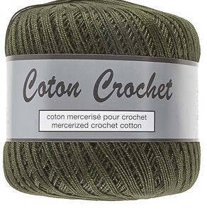 Merceriserat Bomullsgarn Coton Crochet Lammy Yarn Fv 072 Oliven