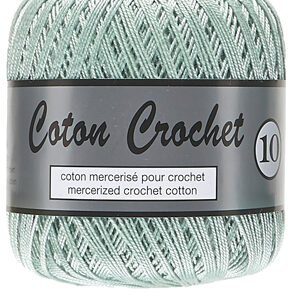 Merceriserat Bomullsgarn Coton Crochet Lammy Yarn Fv 074 Mint