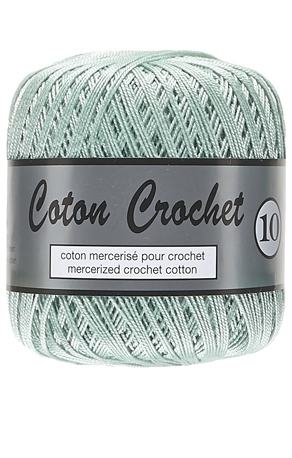 Merceriserat Bomullsgarn Coton Crochet Lammy Yarn Fv 074 Mint