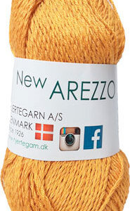New Arezzo Hjertegarn - Bambugarn - Lingarn - Bomullsgarn - Fv 0953 Curry