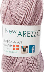 New Arezzo Hjertegarn - Bambusgarn - Hørgarn - Bomuldsgarn - Fv 1505 Lavendel