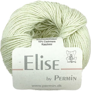 Permin Elise - Bomull/cashmere - Fv 881126 Acid Lime