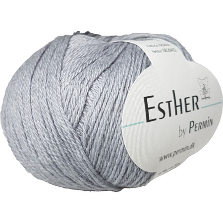 Permin Esther Garn - fv 883438 Grå