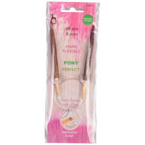 Pony Perfect Rundstickor Trä 40cm 8,00mm / 23.6in US11