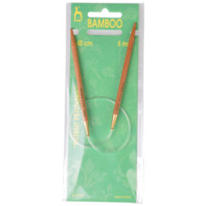 Pony Rundstickor Bambu 40cm 5,00mm / 15.7in US 8