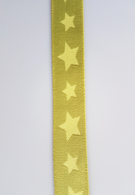 Resår för Boxershorts - Star Lime