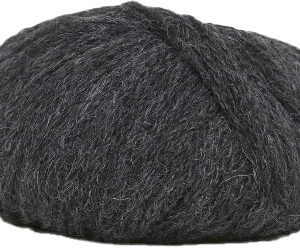 Rustic Lama uldgarn - Baby Alpaca - fv 403 Koks Grå