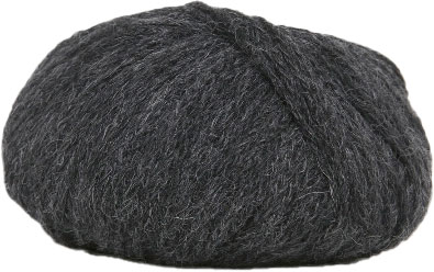 Rustic Lama uldgarn - Baby Alpaca - fv 403 Koks Grå