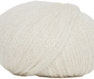 Rustic Lama ullgarn - Baby Alpaca - fv 100 Råvit