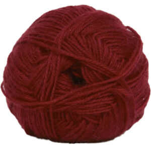 Sock 4 - Strumpgarn - Ullgarn - fv 4614 Vinröd
