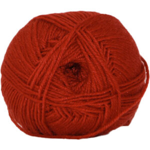 Sock 4 - Strumpgarn - Ullgarn - fv 5642 Rust Röd